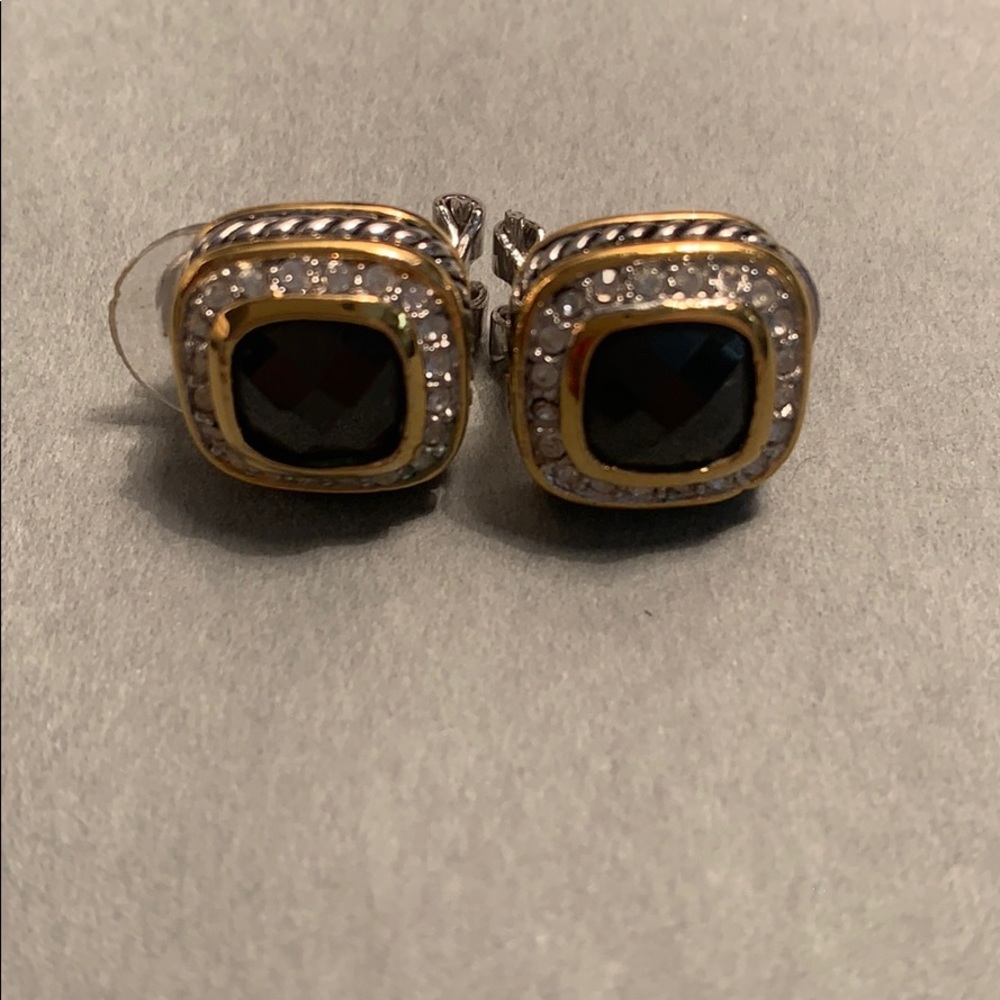 Gold and Silver Earrings